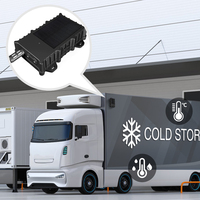 KKM NB IOT LTE-M Baliza Solar con Energía Solar, Gateway IOT LTE, Sensor de Temperatura y Humedad, Rastreo GPS para Activos Móviles