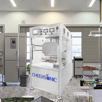 Machine à découper les gâteaux de type nougat Cheersonic Multi-Power Heavy-Duty à ultrasons, alimentée par moteur, avec garantie d'un an