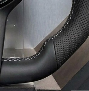 <span class=keywords><strong>Volante</strong></span> de Cuero Genuino para <span class=keywords><strong>BMW</strong></span> <span class=keywords><strong>E60</strong></span> E61 F20 F21 F30 M3 M5 2006-2010, Estilo <span class=keywords><strong>M</strong></span> Tech, Accesorios Interiores - Product Image 4