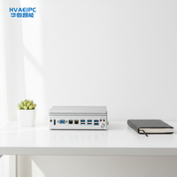 HVAEIPC HWK300 Industrial Quad Core I7 4GB DDR3 RAM 4-LAN RS232/RS485 SSD+HDD USB Linux Nuevo 256MB Potente