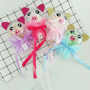 ألعاب Led ، عصا سحرية مضيئة ، أشكال كرتونية, عصا على شكل حيوانات سحرية ، شفافة ، على شكل أرنب ، ألعاب كرتونية ، عصا ستار لامعة - Product Image 3