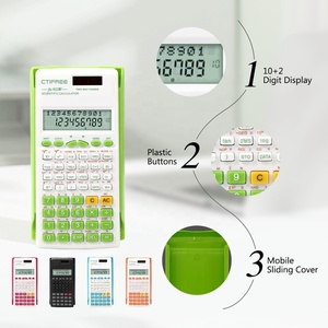 เครื่องคิดเลขวิทยาศาสตร์ 991es Plus อิเล็กทรอนิกส์ <span class=keywords><strong>FX</strong></span> 991 MS 12 หลัก พลาสติก สำหรับนักเรียน ใช้พลังงานจากแบตเตอรี่ - Product Image 2
