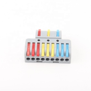 2/3/5/8 lỗ điện khối thiết bị đầu cuối nhanh chóng dây nối mùa xuân đẩy khối thiết bị đầu cuối cho ứng dụng điện trang trí hệ thống dây điện - Product Image 5
