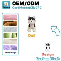 Venta al por Mayor de Peluches de Perro Realistas con Diseño Personalizado, Juguete de Peluche de Cachorro de Simulación, Poliéster y Algodón Ecológicos, CPC