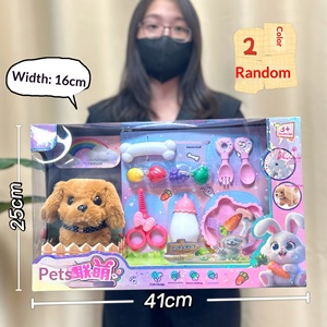 Juguete Infantil, Peluche Eléctrico de Simulación, Conejo Blanco, Golden Retriever, Puede Caminar, Puede Llamar, Muñeco de 22 cm, Portátil, Unisex - Product Image 6