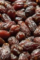 Verse gedroogde dadels, natuurlijke zoete snack, biologische hele Medjool dadels
