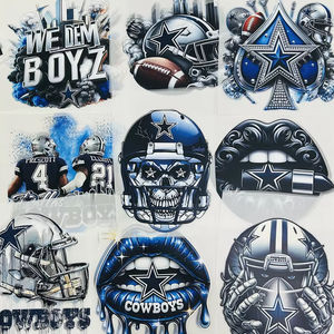 卸売NFL Dtf転送卸売印刷可能ビニール鉄熱転写印刷ヒートプレスパッチ衣類ステッカーペット - Product Image 6