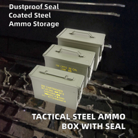Stock disponible, utilisations multiples, vente chaude aux États-Unis et en Europe, étui de rangement tactique en fer pour munitions calibre .30 M19A1, étanche à la poussière