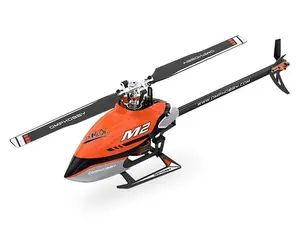 Helicóptero RC <span class=keywords><strong>Omphobby</strong></span> M2 V2 3D sin Flybar, con Doble Motor Brushless de Accionamiento Directo, sin Control Remoto - Product Image 2