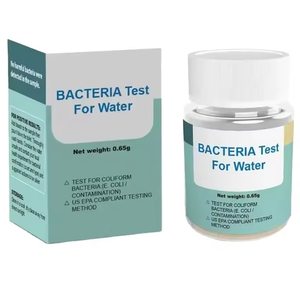 Kit de test d'eau de bactéries coliformes, kit de test de bactéries de l'eau pour le robinet à la maison et le puits - Product Image 1