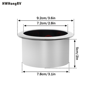 Wholesales Car Accessories Campervan <strong>Cup</strong> <strong>Holder</strong> Marine ABS <strong>Cup</strong> <strong>Holder</strong> RV Drink <strong>Holder</strong> for Van <strong>Table</strong> Furniture Marine Yacht