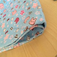 Tissu de flanelle 100% coton prêt à être expédié pour pyjamas/chemise de nuit avec impression réactive