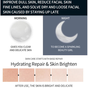 Crème Visage Hydratante Bio Végane OEM Correctrice de Taches Brunes avec Collagène & Huile de Jojoba Acide Hyaluronique Crème de Jour - Product Image 4