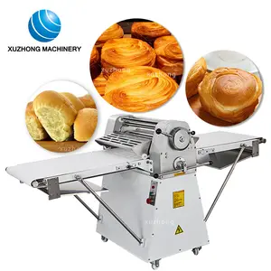 Mesin Sheeter Adonan Roti Perancis, Peralatan Membuat Adonan Jala Telur Tart Otomatis
