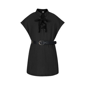 Veste médiévale de pirate pour adulte, sans manches, à lacets, pour foire Renaissance, carnaval, cosplay, spectacle - Product Image 2