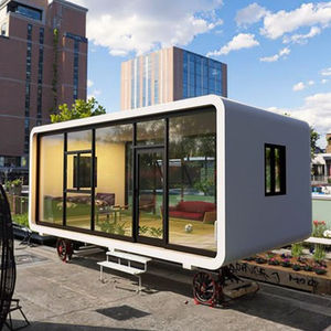 Moderne milieuvriendelijke 20ft 40ft prefab hotel <span class=keywords><strong>capsule</strong></span> kantoorpod voor appartementen, buitengebruik, Hangfa Apple Warehouse Real Estate - Product Image 4