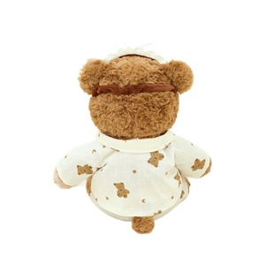 Simpatico <span class=keywords><strong>pigiama</strong></span> animale <span class=keywords><strong>con</strong></span> orso Ryan peluche bambola cuscino ricamato trapunta regalo di compleanno orsacchiotto - Product Image 4