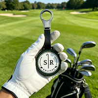 Tag Tas Golf Bentuk Oval Ramah Kantong, Kualitas Konsisten, Sublimasi
