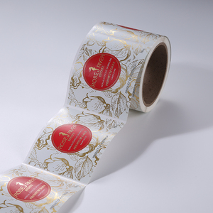 High Quality Custom Printed Vinyl <b>Roll</b> <b>Stickers</b> Self Adhesive Waterproof Vintage Labels For Body Care Product Packaging - Product Image 1