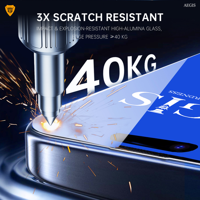 Mietubl High Quality AR Aegis Screen Protector Ultra-narrow Screen Printing Edge Tempered Glass for iPhone 17 Pro Max