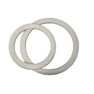 low price White PTEF Spacer PTFE shim Plastic Washer DN450 with oil ring teflons shim