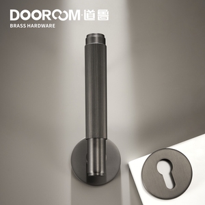 Set Serratura <span class=keywords><strong>per</strong></span> Porta <span class=keywords><strong>in</strong></span> <span class=keywords><strong>Ottone</strong></span> Dooroom, Moderno Grigio, <span class=keywords><strong>per</strong></span> Interni, Camera da Letto, Bagno, Maniglia a Leva Doppia <span class=keywords><strong>per</strong></span> Porta <span class=keywords><strong>in</strong></span> Legno, Stile Lineare a Strisce - Product Image 1