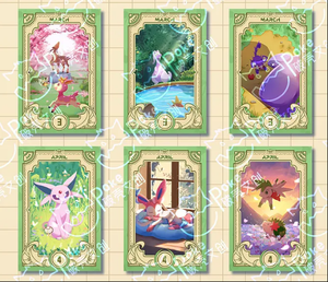 Carte da Collezione ANHAO Poke Moned, Formato A5, Anime Giapponese Pokemoned, Carte da Gioco Colorate da Collezione per Regali ai Bambini - Product Image 3