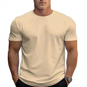 Camiseta de Manga Corta para Hombre, 100% Algodón, Cuello Redondo, Corte Regular, Ecológica, Transpirable, de Alta Calidad, Venta Caliente, MOQ Bajo - Product Image 5
