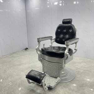 Sillón <span class=keywords><strong>de</strong></span> Peluquería <span class=keywords><strong>de</strong></span> Alta Gama en Cuero PU Negro, Equipo <span class=keywords><strong>de</strong></span> Peluquería, Silla <span class=keywords><strong>de</strong></span> Barbero Económica, Sillas <span class=keywords><strong>de</strong></span> Salón <span class=keywords><strong>de</strong></span> Belleza para <span class=keywords><strong>Hombres</strong></span>, Silla <span class=keywords><strong>de</strong></span> Barbero Metálica - Product Image 3