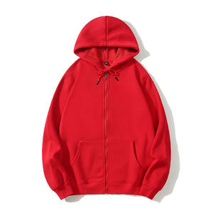 Sweat à capuche en laine de renard argenté Premium 500 GSM, sweat à capuche en coton blanc épais 100% coton pour hommes - Product Image 2