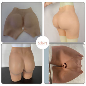 1.2cm Silicone mégots faux Push up culotte artificielle réaliste hanches Bum Sexy poupée culotte doux Bum Shapewear pour femme africaine - Product Image 2
