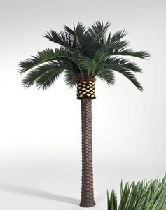 Fabriek Custom Indoor Outdoor Decoratie Kunstmatige Grote Groenblijvende Tropische Palmboom Handgemaakte Koning Kokospalm Faux Boom - Product Image 5