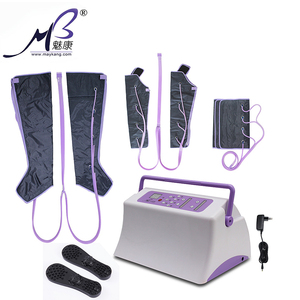 LCD mostrar el poder por adaptador baterías de la circulación de la sangre de Terapia Física <span class=keywords><strong>botas</strong></span> vibrando masajeador de pies - Product Image 1