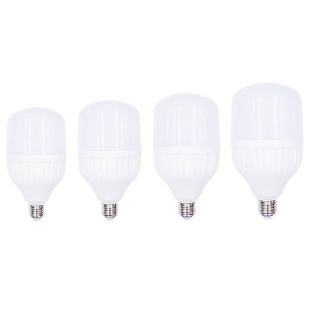 High-Power LED T-Shaped Bulb with Aluminium Housing for E27 E14 B22 E26 Globe Bases for Residential Use