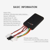 Rastreador GPS 2G para Vehículos DLS-GT06, Dispositivo de Rastreo GPS para Automóviles con Función de Corte de Circuito de Combustible