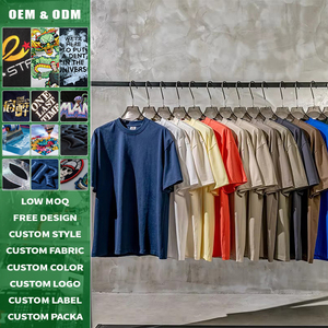 ชุดเซ็ตเข้าชุดกันแบบปรับแต่งได้ ระบายอากาศ แห้งเร็ว ไซส์ใหญ่ น้ำหนัก 305 กรัม ผ้าถักเนื้อหนัก 100% ผ้าฝ้าย สำหรับผู้ชายและผู้หญิง สตรีทแวร์ พรีเมียม - Product Image 2