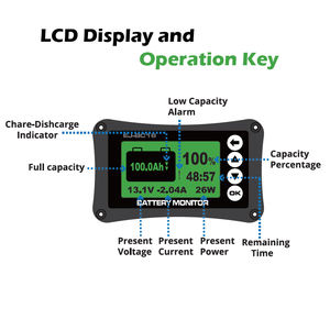 Precision 500a Smart <span class=keywords><strong>Shunt</strong></span> Voor Bluetooth Soc Meter Voor Accu Pack Monitoring Met Hoge Nauwkeurigheid Huidige Meting - Product Image 3