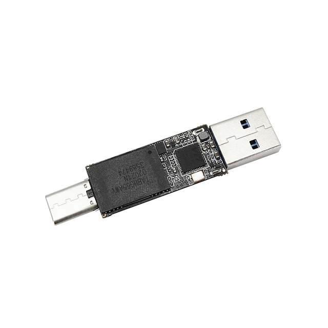 1TB Flash Drive with 1000MB/s Read Write Speed USB 3.2 Gen2 Type C Interface Stage Push-Pull Design Pendrive