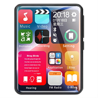 Lecteur MP3 MP4 audio M8 de 2,4 pouces en gros, écran tactile, lecteur de musique Bluetooth