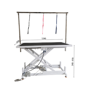 โต๊ะกรูมมิ่งไฟฟ้าสำหรับสัตว์เลี้ยง แมว สุนัข ใช้สำหรับกรูมมิ่งและอบแห้งขน โต๊ะกรูมมิ่งขนาดใหญ่สำหรับร้านขายสัตว์เลี้ยง - Product Image 5