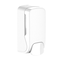 Distributeur de savon manuel 500ml Distributeur mural de savon tactile Mousse plastique/Spray désinfectant Distributeur anti-corrosion