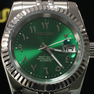 Reloj Clásico de Lujo para Hombre, de Acero Inoxidable, Movimiento Automático, Resistente al Agua 5BAR, Cristal de Zafiro, Puntero Luminoso - Product Image 2