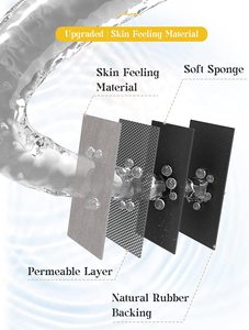 <span class=keywords><strong>Bath</strong></span> <span class=keywords><strong>Mat</strong></span> Rug Cao Su Chống Trượt Nhanh Khô Siêu Thấm THẢM PHÒNG TẮM Mỏng Phù Hợp Với Dưới Cửa Thảm Sàn Phòng Tắm Có Thể Giặt Được - Product Image 4