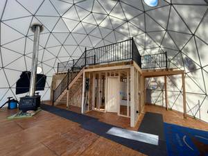 Domos Geodésicos de Glamping, Tienda de Lujo para Escapadas Relajantes en la Naturaleza que Combina Comodidad, Estilo y Características Modernas - Product Image 6