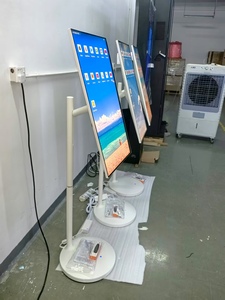 Di chuyển thông minh hiển thị 27/32inch cảm ứng điện dung <span class=keywords><strong>IPS</strong></span> Bảng điều chỉnh điện thoại di động thông minh TV với Pin 360 thể hiển thị màn hình Totem - Product Image 3