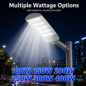 Lampe de rue LED Qili AC 220V, corps en alliage d'aluminium, étanche IP65, éclairage extérieur, lumière du jour 5000K - Product Image 3