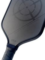 Ensemble de raquettes de pickleball en fibre de carbone 18K approuvé par l'USAPA, 16 mm, logo personnalisé, vente en gros, léger, pour l'entraînement