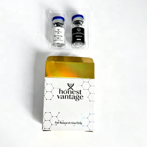 High Quality Customize Peptide Packaging Holographic <b>Box</b> and Labels 3ml 10ml with Plastic Tray for 1 pack 2 pack 3 pack - Product Image 1