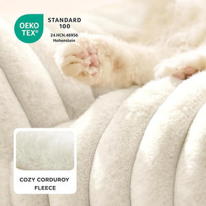 Fabrik preis Tragbar Benutzer definierte Umwelt freundliche Multifunktions-rutsch feste weiche Plüsch Warme Hund Katze Haustier Bett Kissen für Pet <span class=keywords><strong>Shop</strong></span> Hotel - Product Image 6