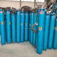 Pompe centrifuge submersible électrique en acier inoxydable haute pression pour puits profond, avec débit multiple, hauteur de refoulement de 50 mètres et sorties de 1.5, 2, 3, 4 pouces